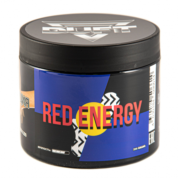 Табак Duft Red Energy  200 грамм в Петропавловске-Камчатском