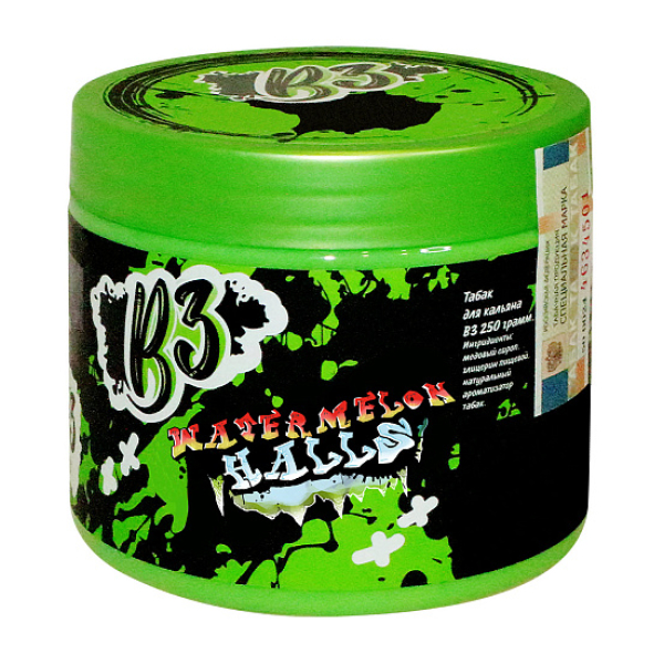 Табак B3 Watermelon Halls  250 грамм в Петропавловске-Камчатском