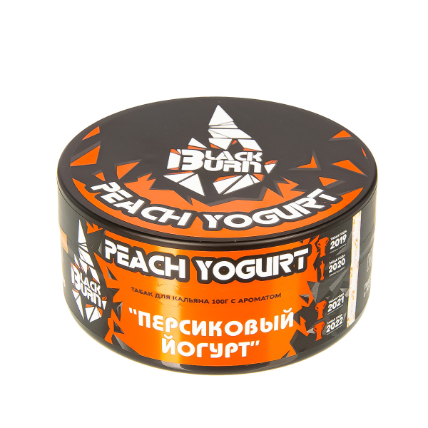 Табак Burn Black Peach Yogurt  100 грамм в Петропавловске-Камчатском