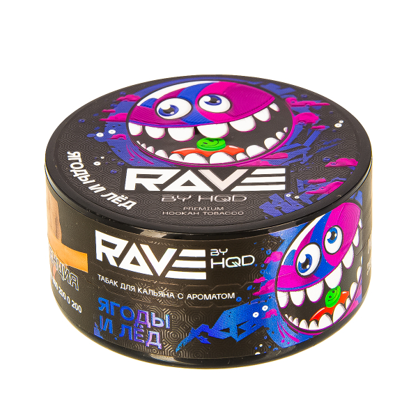 Табак Rave By Hqd Ягоды И Лед  25 грамм в Петропавловске-Камчатском