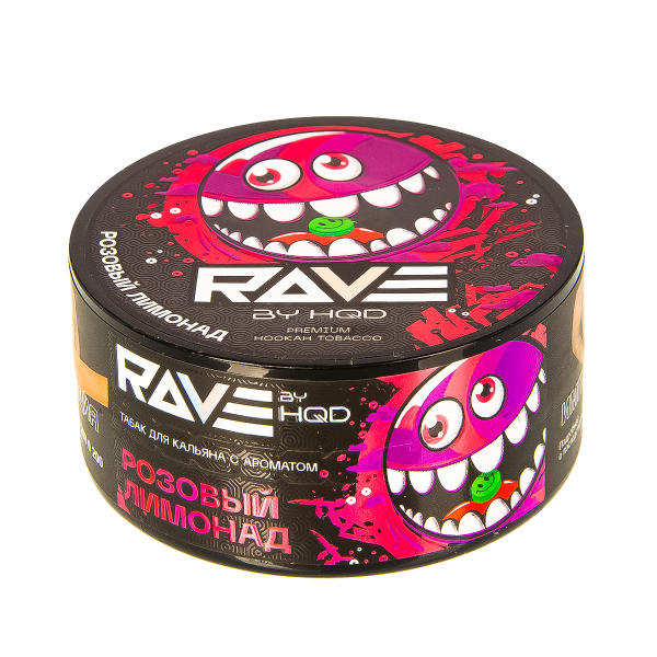 Табак Rave By Hqd Розовый Лимонад  25 грамм в Петропавловске-Камчатском
