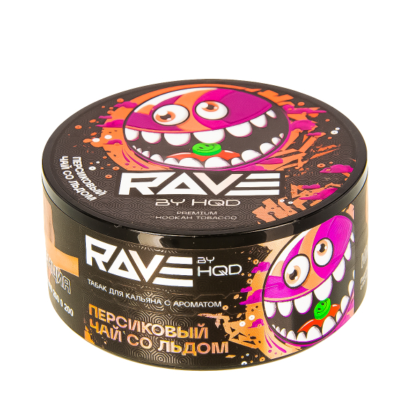 Табак Rave By Hqd Персиковый Чай Со Льдом  25 грамм в Петропавловске-Камчатском