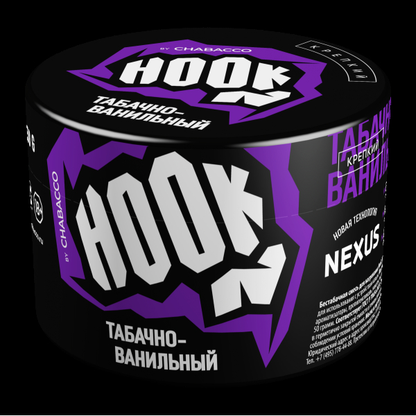 Табак Hook Табачно-Ванильный  50 грамм в Петропавловске-Камчатском
