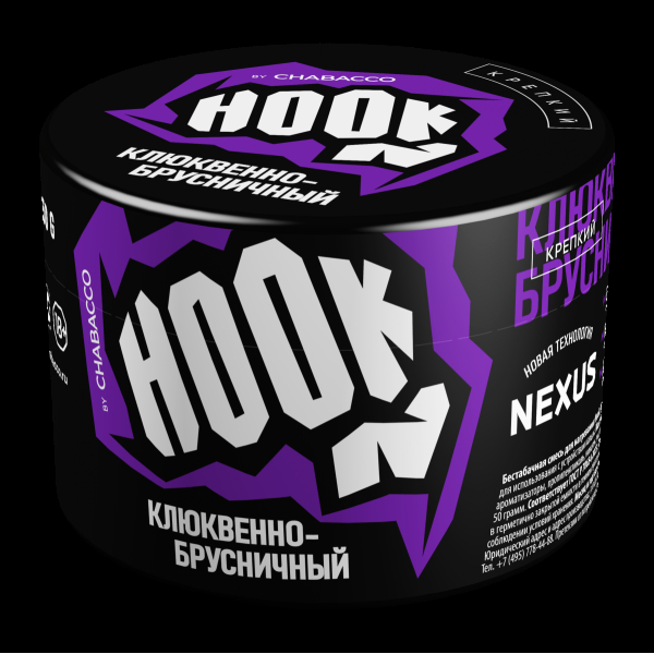 Табак Hook Клюквенно-Брусничный  50 грамм в Петропавловске-Камчатском