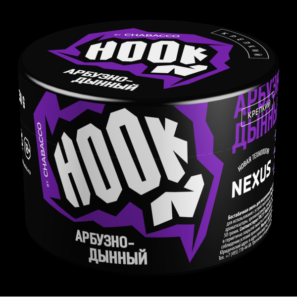 Табак Hook Арбузно-Дынный  50 грамм в Петропавловске-Камчатском