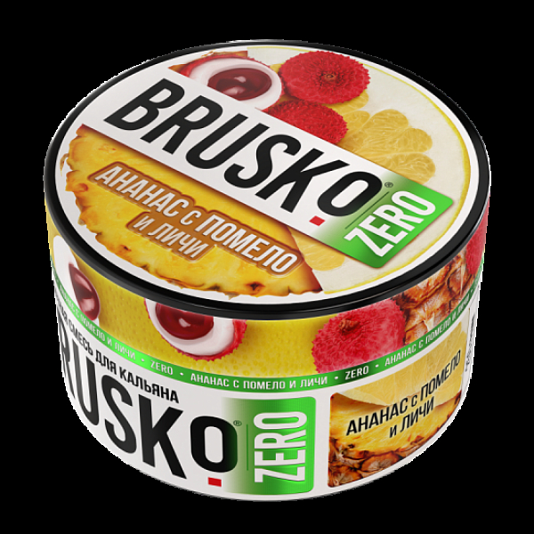 Смесь Brusko Ананас С Помело И Личи (Zero)  250 гр в Петропавловске-Камчатском