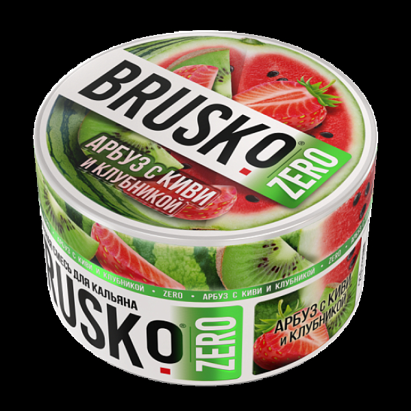 Смесь Brusko Арбуз С Киви И Клубникой (Zero)  250 гр в Петропавловске-Камчатском