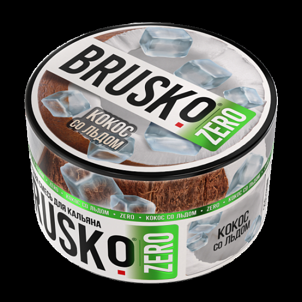 Смесь Brusko Кокос Со Льдом (Zero)  250 гр в Петропавловске-Камчатском