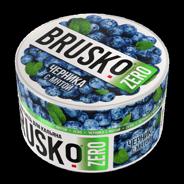 Смесь Brusko Черника С Мятой (Zero)  250 гр в Петропавловске-Камчатском