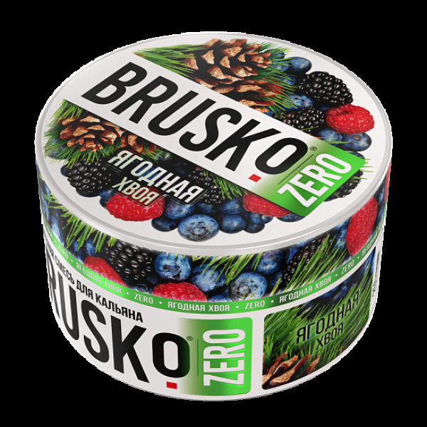 Смесь Brusko Ягодная Хвоя (Zero)  250 гр в Петропавловске-Камчатском