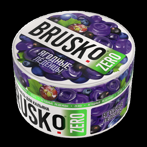 Смесь Brusko Ягодные Леденцы (Zero)  250 гр в Петропавловске-Камчатском