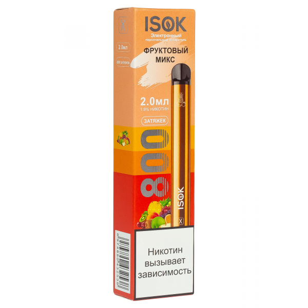 Isok X Фруктовый Микс (800 Затяжек) в Петропавловске-Камчатском