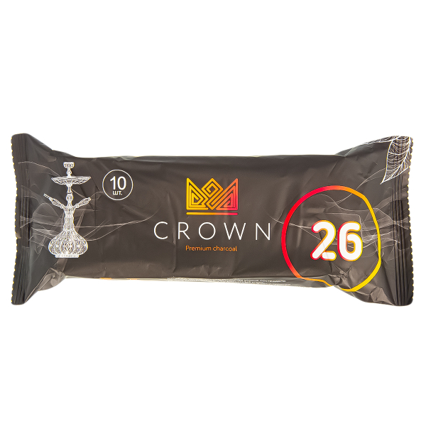Уголь Crown Кокосовый 10 Шт (26 Мм) в Петропавловске-Камчатском