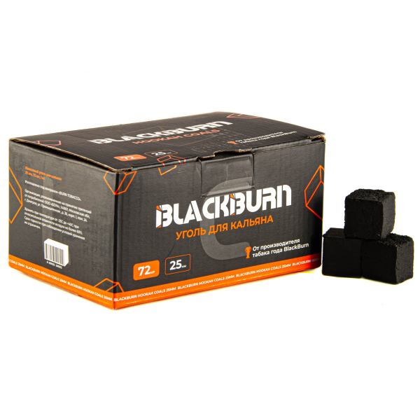 Уголь Blackburn Кокосовый 72 Шт (25 Мм) в Петропавловске-Камчатском