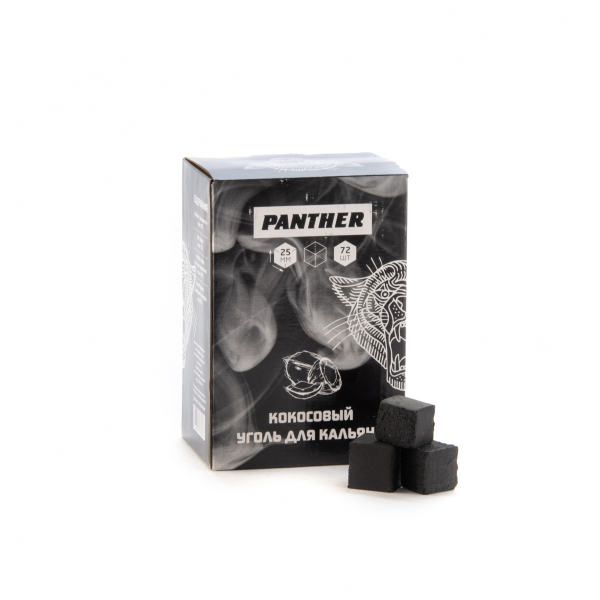 Уголь Кокосовый Panther 72 Шт (25 Мм) в Петропавловске-Камчатском