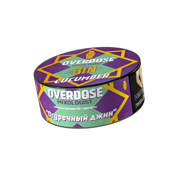 Табак Overdose Gin Cucumber   25 грамм в Петропавловске-Камчатском