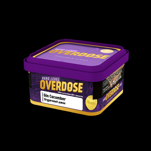 Табак Overdose Gin Cucumber  200 грамм в Петропавловске-Камчатском