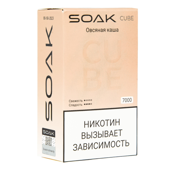 Soak Cube Овсяная Каша 7000 Затяжек в Петропавловске-Камчатском