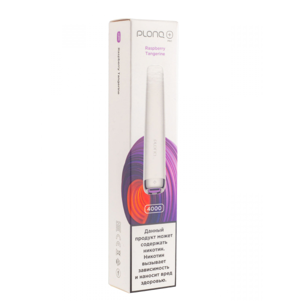 Plonq Plus Pro Малина Мандарин (4000 Затяжек) 20 Мг в Петропавловске-Камчатском