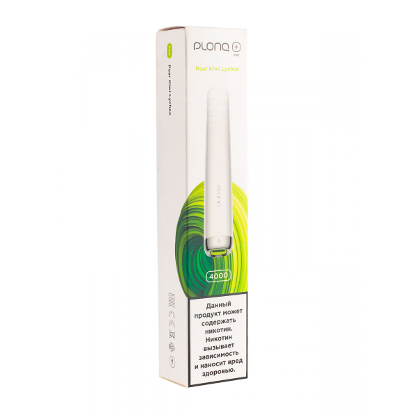 Plonq Plus Pro Груша Киви Личи (4000 Затяжек) 20 Мг в Петропавловске-Камчатском