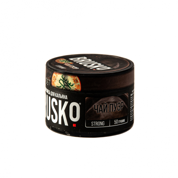 Смесь Brusko Strong Чай Пуэр  50 гр в Петропавловске-Камчатском