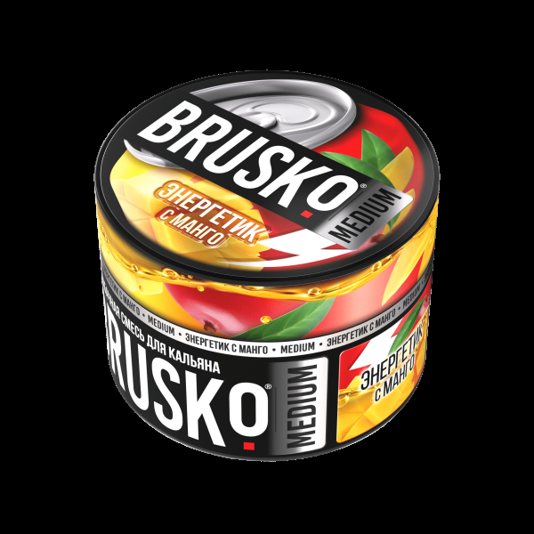 Смесь Brusko Medium Энергетик С Манго  50 гр в Петропавловске-Камчатском