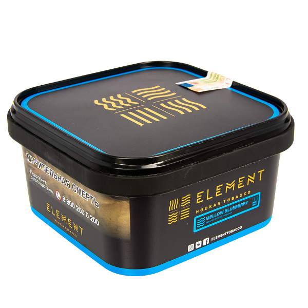 Табак Element Вода Mellow Blueberry  200 грамм в Петропавловске-Камчатском