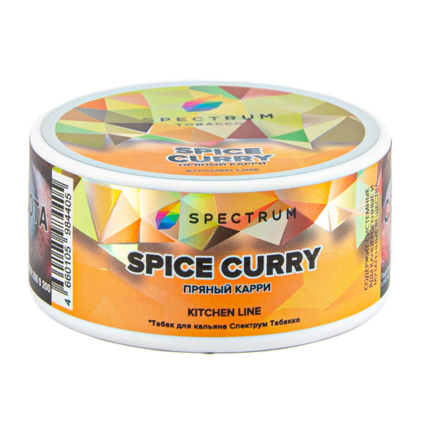 Табак Spectrum Kitchen Line Spice Curry  25 грамм в Петропавловске-Камчатском