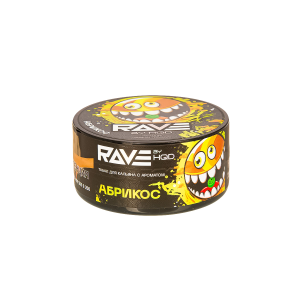 Табак Rave By Hqd Абрикос  25 грамм в Петропавловске-Камчатском