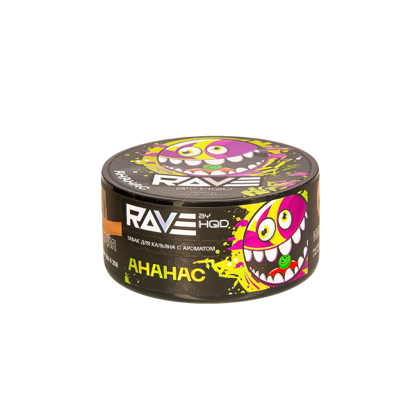 Табак Rave By Hqd Ананас  25 грамм в Петропавловске-Камчатском