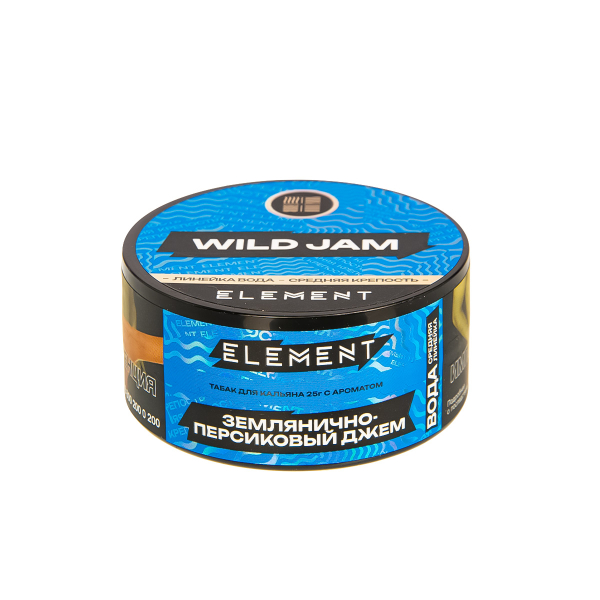 Табак Element Вода Wild Jam New  25 грамм в Петропавловске-Камчатском