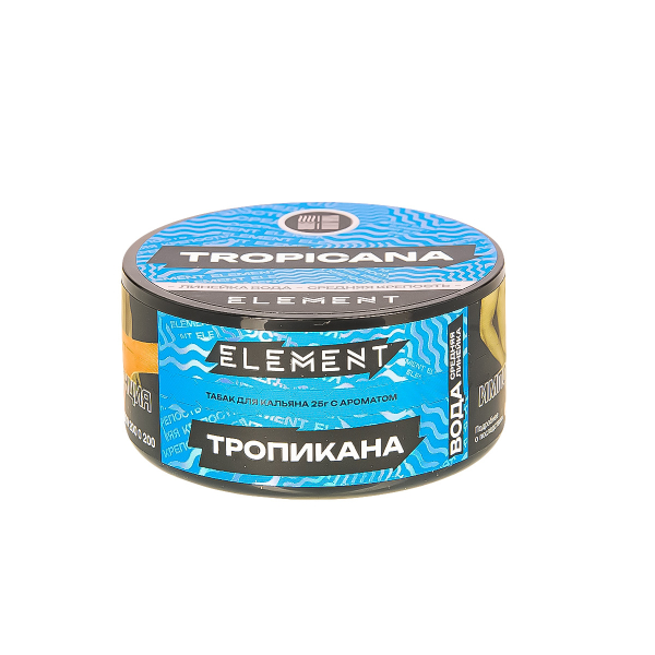 Табак Element Вода Tropicana New  25 грамм в Петропавловске-Камчатском