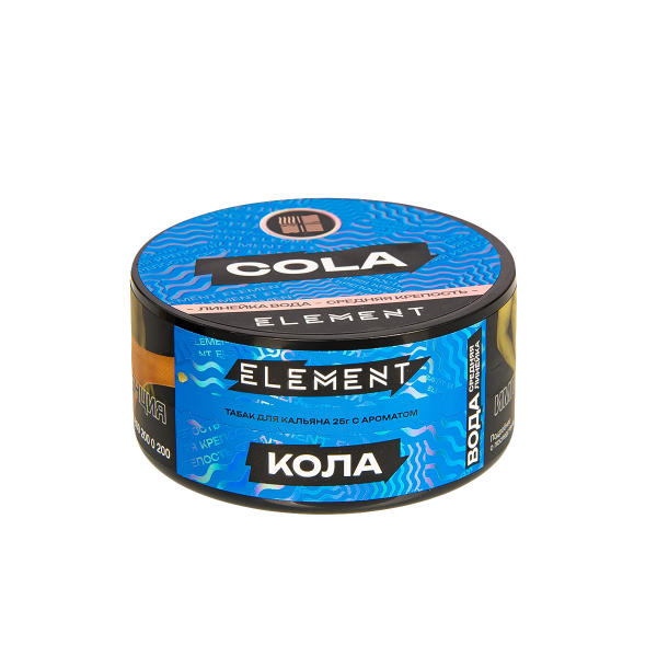 Табак Element Вода Cola New  25 грамм в Петропавловске-Камчатском