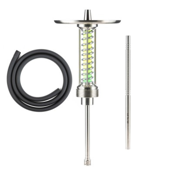 Кальян Bsp Hookah Cybertank Yellow Green Chrome в Петропавловске-Камчатском