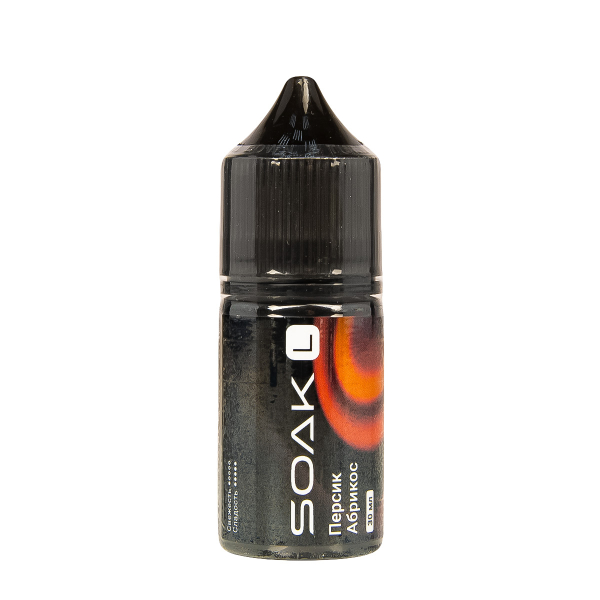 Жидкость Soak L30 Peach Apricot 30 Мл 2 Мг в Петропавловске-Камчатском