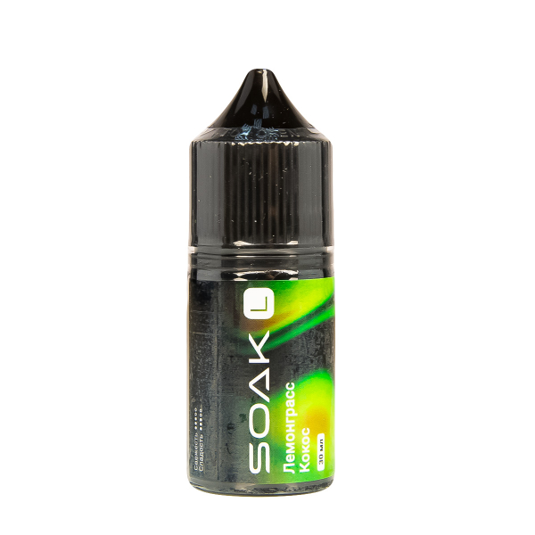 Жидкость Soak L30 Lemongrass Coconut 30 Мл 2 Мг в Петропавловске-Камчатском