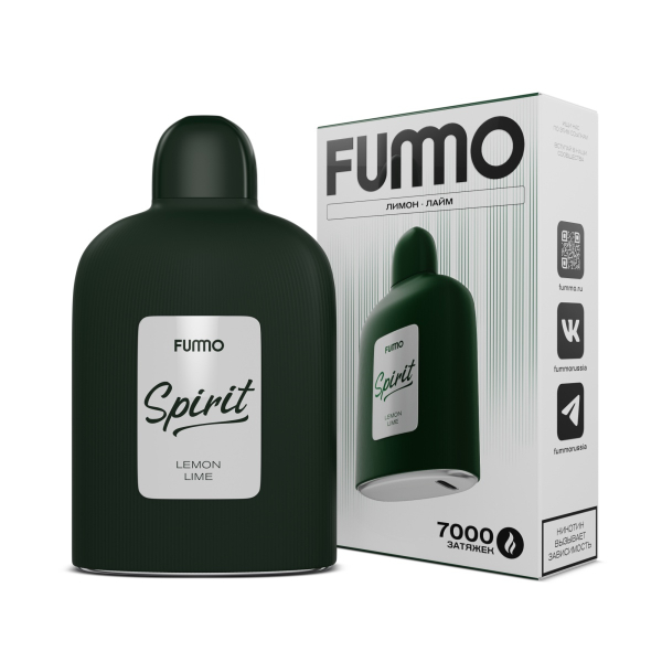 Электронка Fummo Spirit Лимон Лайм  в Петропавловске-Камчатском