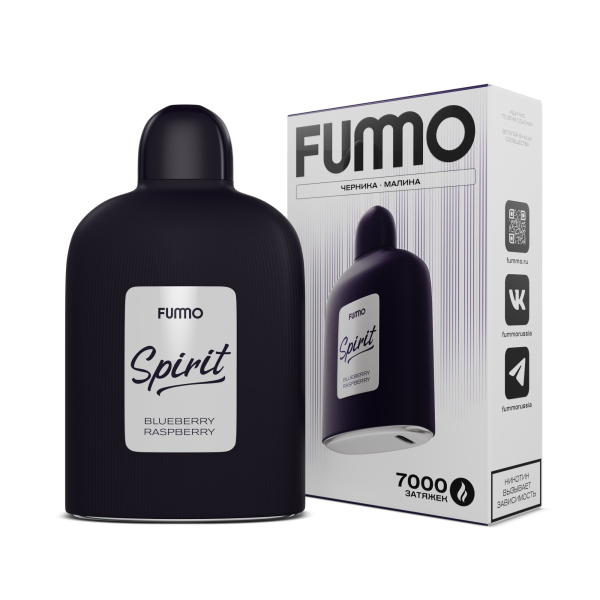 Электронка Fummo Spirit Черника Малина   в Петропавловске-Камчатском