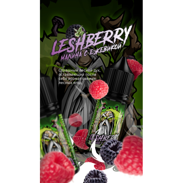 Жидкость MonsterVapor Salt Leshberry 10 Мл 2 Мг в Петропавловске-Камчатском
