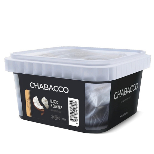Смесь Chabacco Mix Creme De Coco   Medium 200 гр в Петропавловске-Камчатском