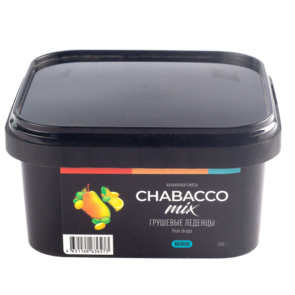 Смесь Chabacco Mix Pear Drops   Medium 200 гр в Петропавловске-Камчатском