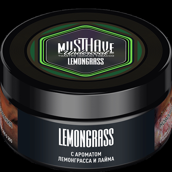 Табак Must Have Lemongrass  125 грамм в Петропавловске-Камчатском