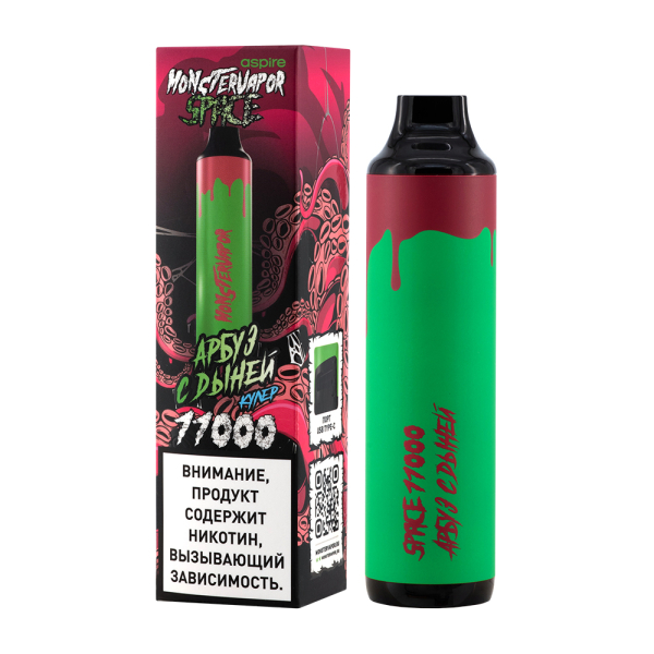 Электронка Monstervapor Space Арбуз И Дыня (11000 Затяжек) в Петропавловске-Камчатском