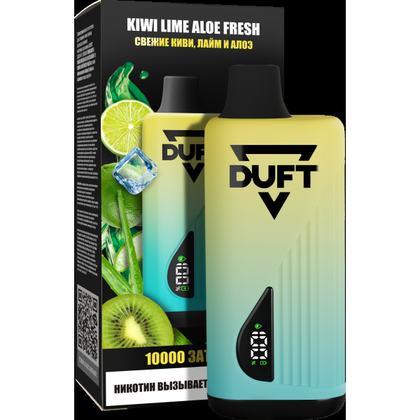 Электронка Duft Kiwi Lime Aloe Fresh (10000 Затяжек) в Петропавловске-Камчатском