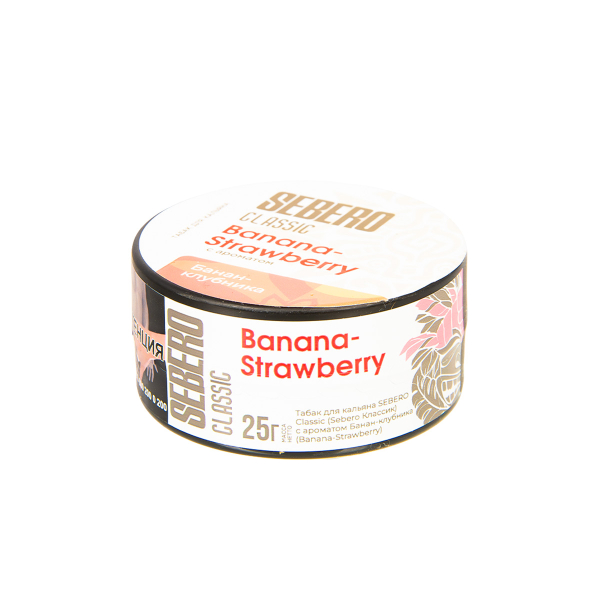 Табак Sebero Banana Strawberry  25 грамм в Петропавловске-Камчатском