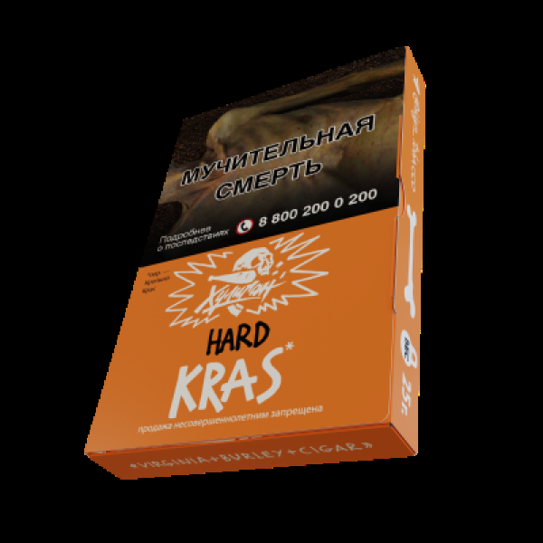 Табак  Хулиган (Hard) Kras (Персиковое Вино)  25 грамм в Петропавловске-Камчатском
