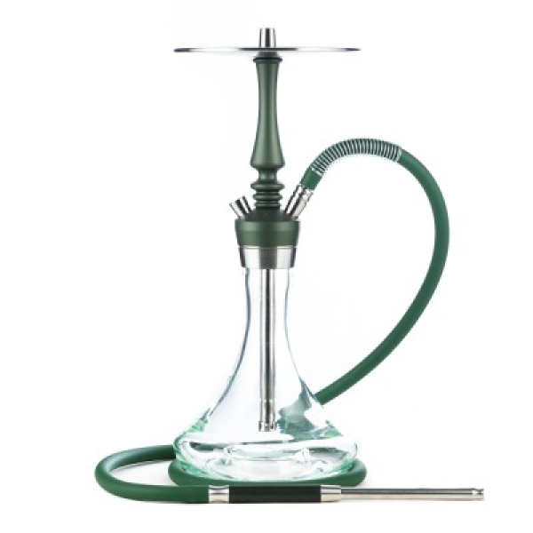 Кальян Hoob Mars Pro Mini British Racing Green Stainless Steel в Петропавловске-Камчатском