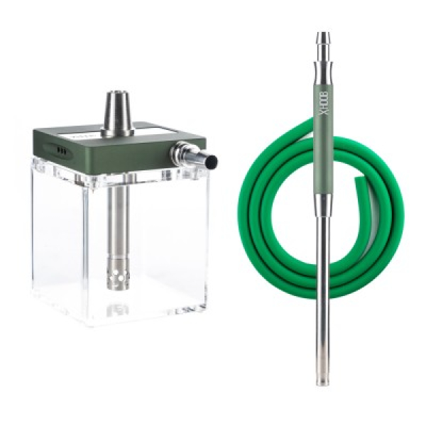 Кальян Hoob Subatom British Racing Green Steel в Петропавловске-Камчатском