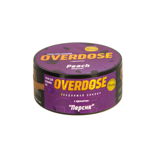 Табак Overdose Peach  25 грамм в Петропавловске-Камчатском