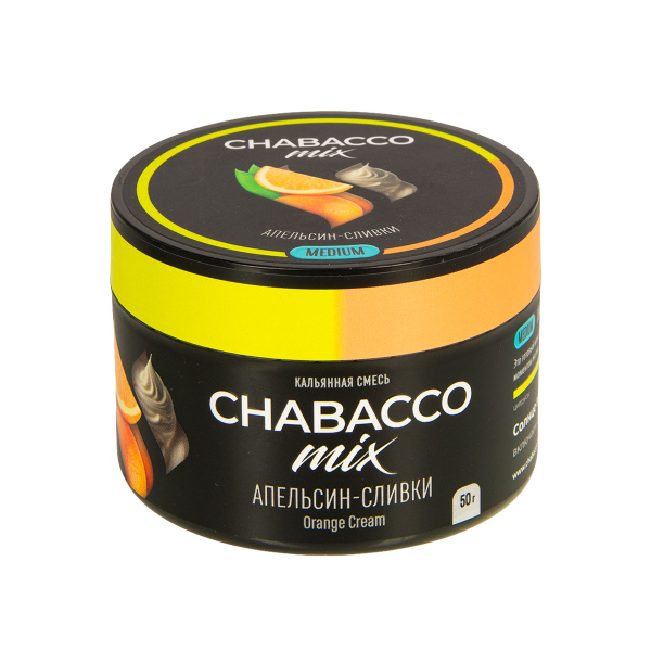 Смесь Chabacco Mix Medium Orange Cream  50 гр в Петропавловске-Камчатском